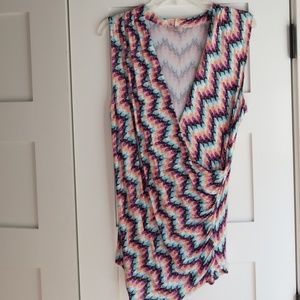 Pixley Faux Wrap Top